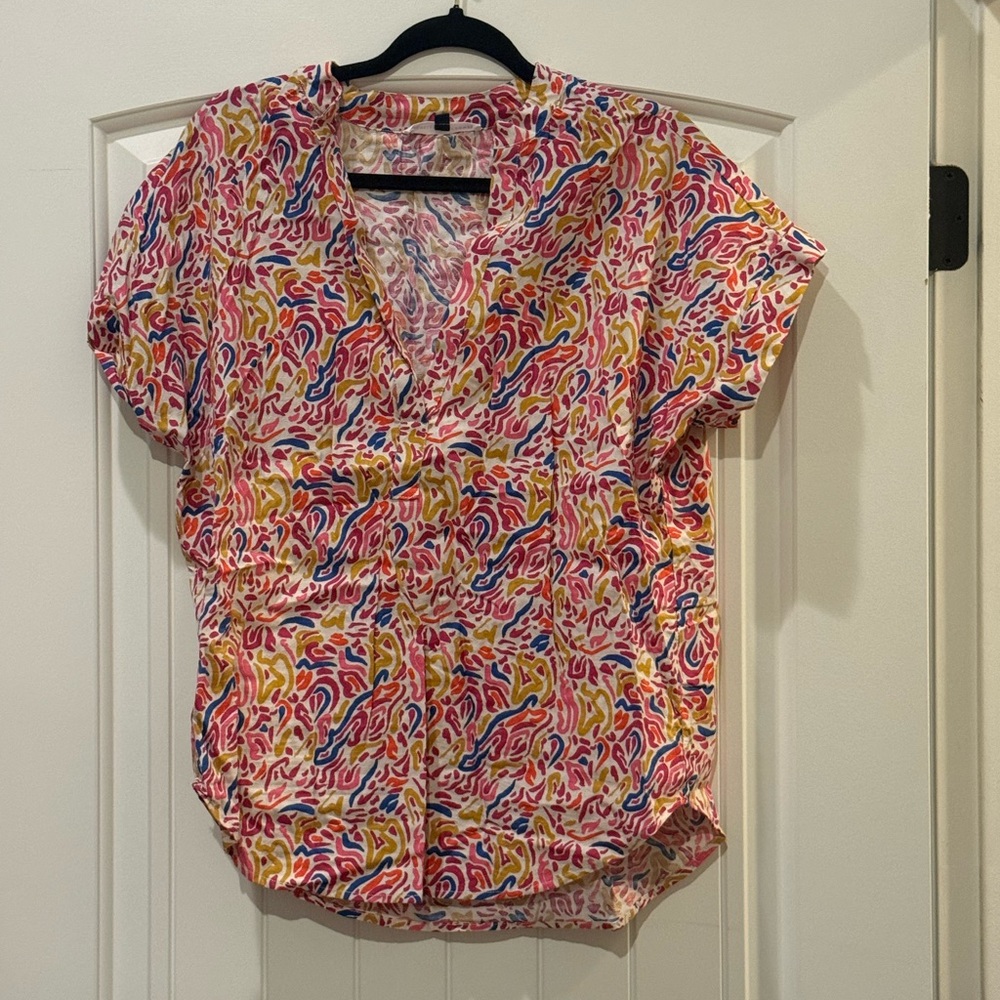 Vibrant Multicolor Women's Blouse